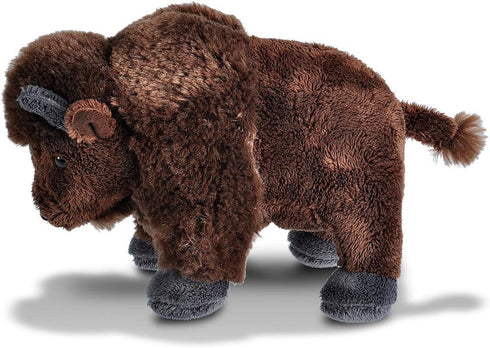 Wild Republic Cuddlekins Bison Plush, Stuffed Animal, 8 Inches, Gifts for Kids, Plush Toy