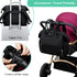 14 3 LORADI Large Diaper Bag Tote, Pockets Stylish Baby Bag with Stroller Clips and Insulated Pockets, Baby Shower