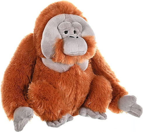 12 Inches Wild Republic Orangutan Plush, Stuffed Animal, Plush Toy, Gifts for Kids, Cuddlekins