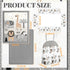 4 Set, Piece Woodland Forest Animals Crib Bedding Including Jungle Safari Crib Skirt, Blanket, Nursery Bed Sheet