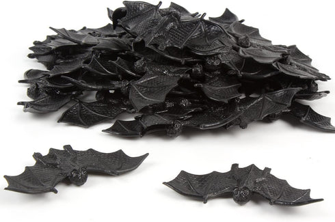 Plastic Mini Bats Halloween, 36pcs Party Favors for Kids, Gift Toy Prank Props for Home Decor