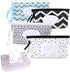 iHMeiju 4pcs Baby Wipe Dispenser, Portable Refillable Baby Wipes Container for Diaper, Wipe