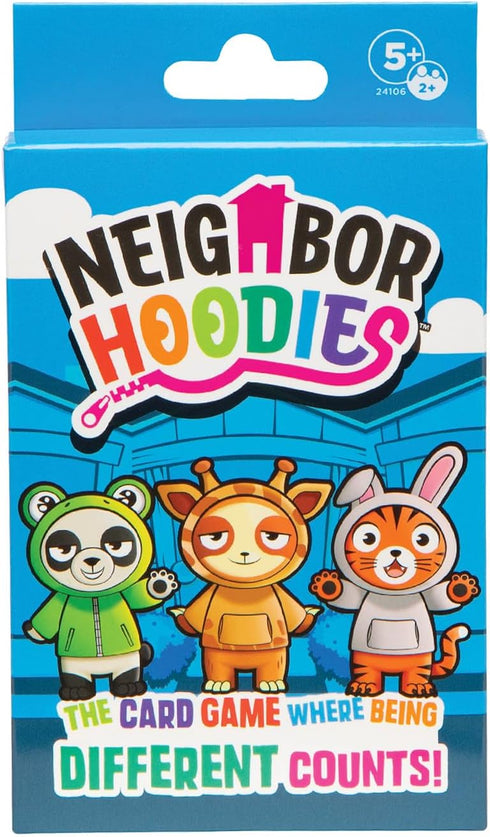NeighborHoodies Kids Card Game - Fun Preschool Activity for Critical Thinking and Counting Ages 5-7