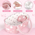 12'' Playset 11PCS Set Dreamon Baby Doll with Carrier Bassinet Bed, Baby Doll Accessories Includes Pacifier, Blanket