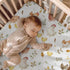 KuphiL10C Mattress-28x52 Watercolor Chicken Leaves Pattern Baby Sheets for Crib, Unisex Farm Animal Nursery Fitted Bed