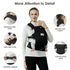 7-30lbs, MISSWISDOM Baby Carrier Newborn to Toddler, Easy Adjustable Toddler Carrier for Baby Holder Wrap Carrier