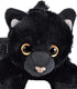 Wild Republic Black Cat Plush, Stuffed Animal, Plush Toy, Gifts for Kids, Hug’Ems 7"