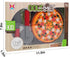 15-Piece Pizza Party Play Set for Kids - Realistic Pretend Play Food Kit for Slice and Serve Kitchen Cooking
