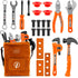 PANPAPA Tools for Toddlers-24-Piece Toy Screwdriver & Kids Pliers Kit with Tool Bag,