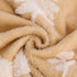 BORITAR Baby Blanket for Boys & Girls | 3D Fleece Fluffy Fox Design | 30 x 40 Inch Khaki Blanket for Toddler Infant