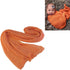 NUOBESTY Newborn Boy Clothes Stretch Wraps, Photography Props Ripple Wrap DIY Photo Prop Swaddle Blanket Orange