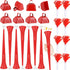 Jenaai 24 Pcs Cheer Team Gifts Bulk Collapsible Stadium Horn Hand Clappers