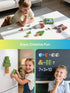 108PCS, 6 3-5, 4-8, Veecafiodi Magnetic Blocks Dinosaur Magnetic Building Blocks with Dinosaur Figures, Magnetic Blocks