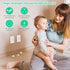 Baby Proofing Outlet Covers with Hidden Handle, 32 Pack Child Proof 3-Prong Electrical Outlet Safety Plug Covers
