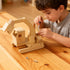 3 12 2 Set, 8+ Easy Playhouse: Wood Building Toy Kit - DIY Vehicle Projects: Helicopter, Truck & Excavator, Paint