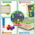 Tymokcall 2 1 3-5 Magnetic Maze in Double Side Color and Number Maze Alphabet Puzzle Board for Boys and Girls Kids