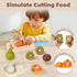 Sets 3+ Lehoo Castle Wooden Play Food for Kids Kitchen, Food Toys for Toddlers Year Old, Pretend Food Play Kitchen