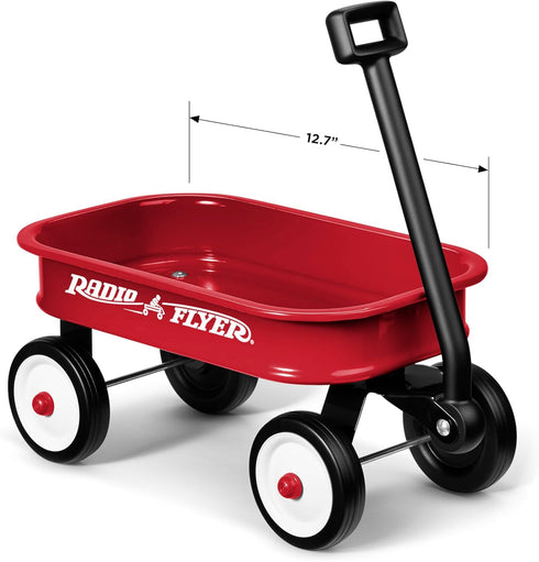 Radio Flyer Mini Classic Red Wagon for Kids, 12.5" Toy Wagon For