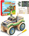 DIY Wooden Monster Truck with Stickers, Kids Building Kit, STEM Building Toys for Ages 4-7