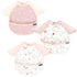 GRSSDER 3-pack Mess Proof Baby Feeding Bibs with Food Catcher Pocket, Soft