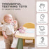 0-6 6-12 6-18 Teething Rattles for Babies Months months, Silicone Rattle Teether with Pacifier, Baby Montessori Toys