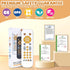 Orzbow Baby Remote Control Toy with Music and Realistic Light for 6 Months+, BPA Free, White, Infant Play