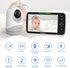 HelloBaby 6IPS 4000mAh 2-Way Large Screen, Video Baby Monitor with Upgraded Battery, Talk, Night Vision, Pan-Tilt-Zoom