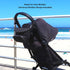 Pack Suessie Fanny Diaper Bag - with Baby Changing Pad & Waterproof Wipes Pocket - Stroller Organizer Black