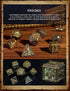 DND Metal Dice Set - Polyhedral D&D Dice with Gift Box for Dungeons and Dragons RPG Table Games