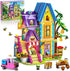 HOGOKIDS Girls Friends Baking House Building Toy with LED Light - 1084PCS