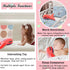 15.7" zhidiloveyou Airplane Plush Red Stuffed Plane Toy Aircraft Hug Pillow Gifts for Kids