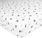 TL Care 100% Natural Cotton Fitted Crib Sheet 52" x 28" - Soft, Breathable,