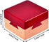 DC-BEAUTIFUL Mini 3D Brain Teaser Impossible Dovetail Box Wooden Magic Drawers Puzzle Toy Gift Jewelry Box