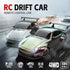 Cayrzeth 1:24 2.4GHz 20KM/H 4WD RC Drift Car, Scale Remote Control Vehicle with LED Lights, High Speed RC Cars