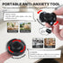 KAMBOLLY 5 Set Pcs Fidget Toys Adults Metal Fidgets Toy Magnetic Slider Clicker/Spinner for Stress & Anxiety Relief