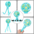 Stroller Fan Portable Personal Mini Handheld Clip-on with Flexible Tripod, USB Pram Fan for Baby Stroller, Car Seat,