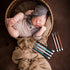 TIMPHO Pacifier Clips for Baby Boy and Girls, Handmade Braided Pacifier Holder, Baby Pacifiers Clips Leash Cotton