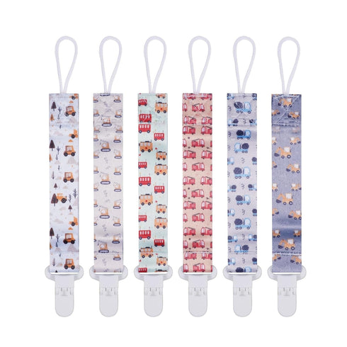 Baby Pacifier Clip,Paci Leash Binky Clips for Baby Boys and Girls,Newborn Essentials,Pack