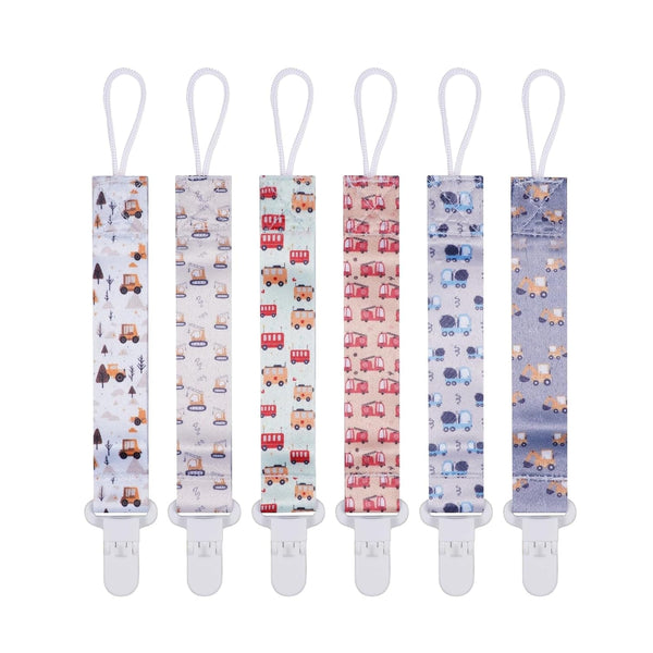 Baby Pacifier Clip,Paci Leash Binky Clips for Baby Boys and Girls,Newborn Essentials,Pack