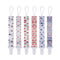 Baby Pacifier Clip,Paci Leash Binky Clips for Baby Boys and Girls,Newborn Essentials,Pack