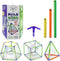 Build A Bubble Montessori 3D Bubble Maker Kit for Kids 8 & Up - 57-Piece STEM Building Toys Kit for Indoor Educational