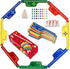 Colorful Jokers and Marbles Board Game - Pegs and Jokers Card Game for 2-8 Players with 8 Solid Wood Boards