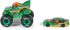 Monster Jam Dragon Monster Truck and Race Car, 1:64 Scale Collectible Toy for Kids