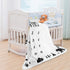 Baby Monthly Milestone Blanket Boy, Bear Newborn Month Blanket, Unisex Neutral Photography Prop