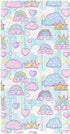 miaozhen Cotton Baby Crib Sheets Ultra Soft Princess Dress Crown Cartoon Toddler Bed