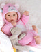 Aori Baby Dolls Realistic, 17-inch Lifelike Soft Body Baby Girl That Look