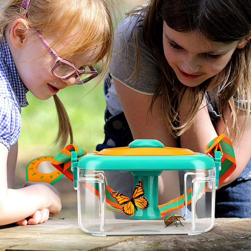 TOY Life Bug Catcher Kit for Kids - Bug Catching Kit with Butterfly Net, Magnifying Glass, Insect Catcher, Outdoor Toys