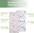haakaa 100% (2pcs, 13" 27.5" Waterproof Changing Pad Liners, Cotton, Soft & Breathable x Honey Blossom+Vintage Garden)