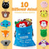 10 Pack,Texture teytoy Sensory Bean Bag for Kids Sensory Beanbags,Sensory Toys for Autism,Animal Sensory Fine Motor