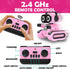 5-7, Robot Toys for Girls, Rechargeable Remote Control Toys for Girls Kids Toy Robots with Auto-Demo, Recording